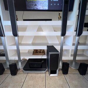 Sony HCD-FX900W DVD Dream home theater system with 1000 watts 5 DVDs changer